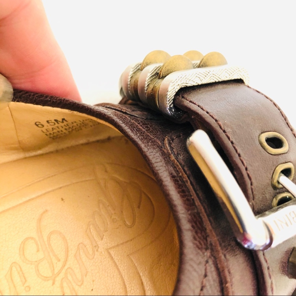 🔅Gianni Bono Brown Ballet Flat Shoe Size 6.5 - Picture 5 of 6